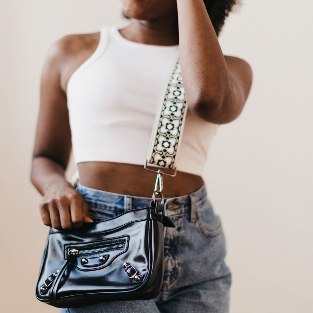 Pretty Simple Celine Crossbody Purse Black